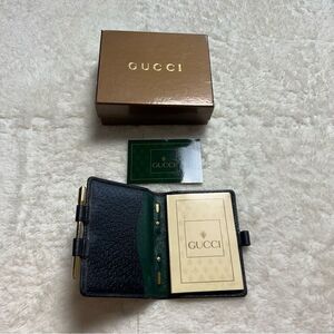 Gucci agenda with Original Insert and Box Luxury Authentic